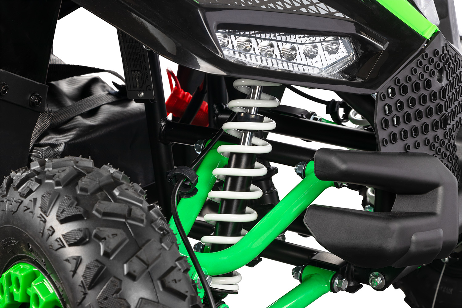 1000W Eco mini kinderquad 'Cooba' 6" - Afbeelding 10