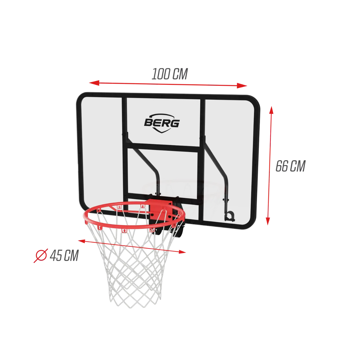 BERG PlayBase Basketbalbord - Afbeelding 3