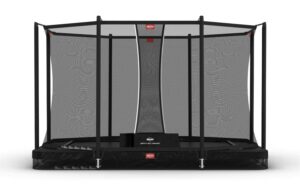 BERG Ultim Favorit InGround 330 Black + Safety Net Comfort