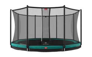 BERG Favorit InGround 380 Green + Safety Net Comfort