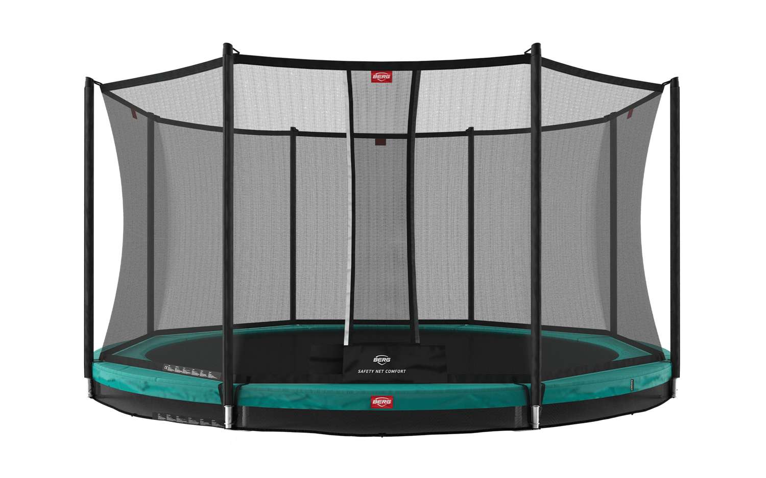 BERG Favorit InGround 380 Green + Safety Net Comfort