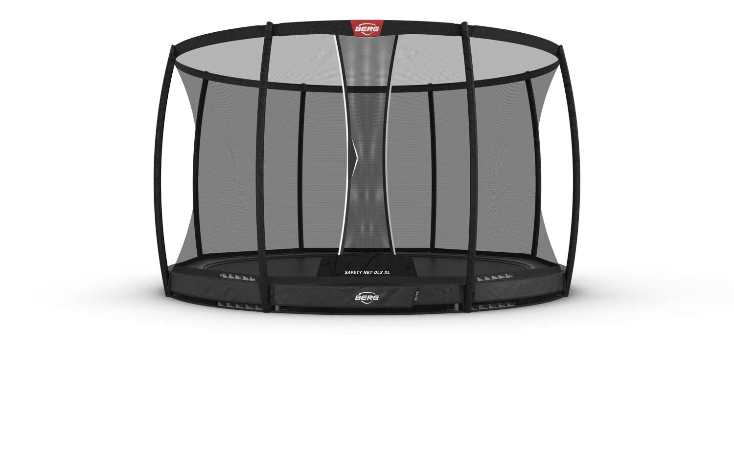 BERG Elite InGround 430 Grey + Safety Net DLX XL