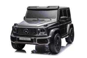 Mercedes G63-Klasse 24V Luxe XXL 2-seater metallic zilver